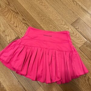 Goldhinge Women's Vibrant Pink Mini Skirt